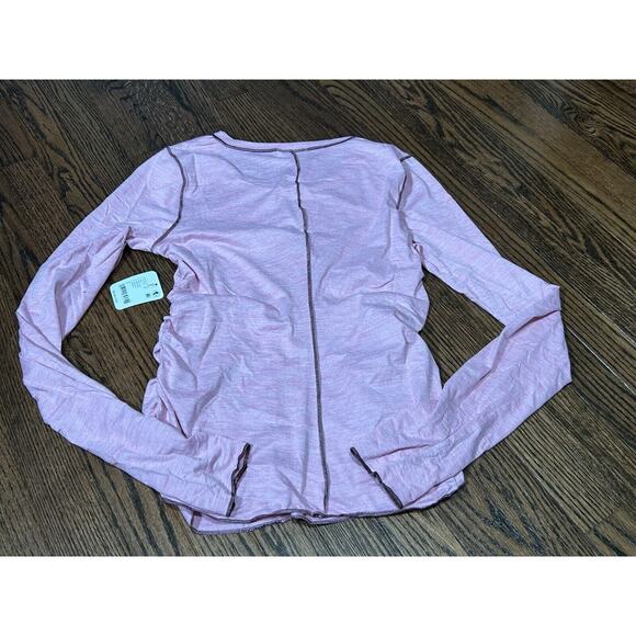 FP Movement x Hatch Women's Rose Pink Right On Run Layer Long Sleeve Top Size S - Picture 4 of 12